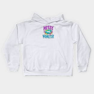 Messy Monster Kids Hoodie